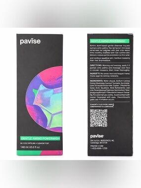 Pavise Gentle Amino Powerwash cleanser — sealed in original box, never used.